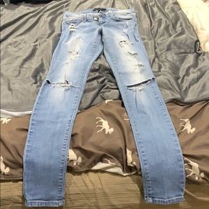 Flying monkey ripped jeans